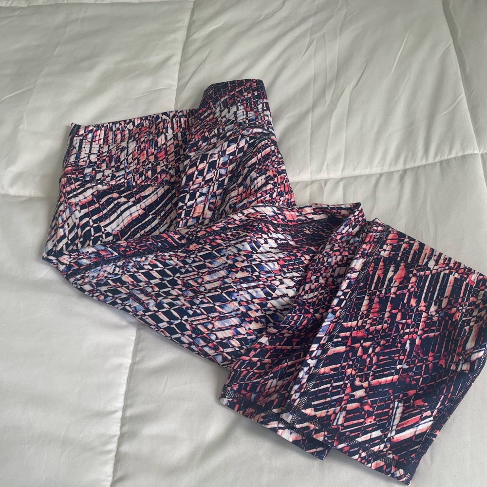 Fabletics Large Define power hold high waisted 7/8 leggings